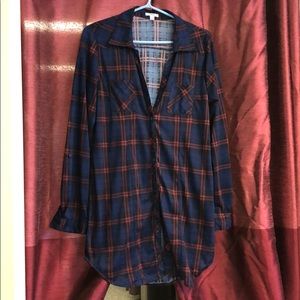 Plaid Top - Ardene